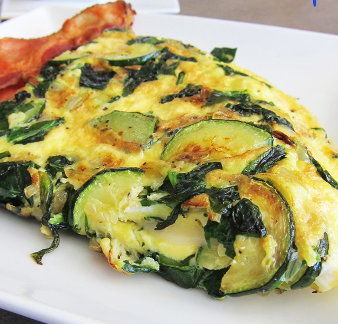 veggie omelette - Auntie O's Cafe